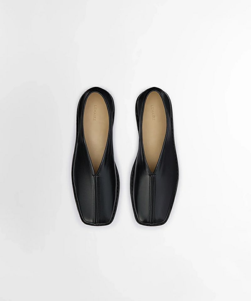 LEMAIRE＞FLAT PIPED SLIPPERS (F00007LL0023/A) | MAKES ONLINE