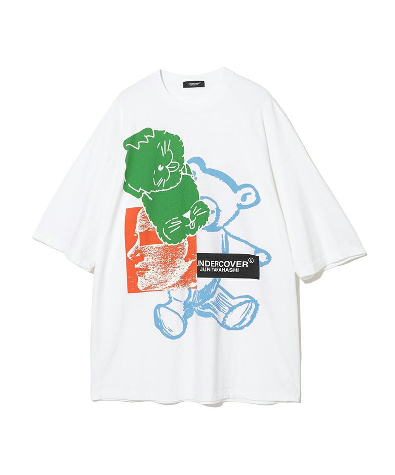 UNDERCOVER>COLLAGE BEAR BIGTEE | MAKES ONLINE STORE UNDERCOVER>COLLAGE BEAR BIGTEE | MAKES ONLINE STORE