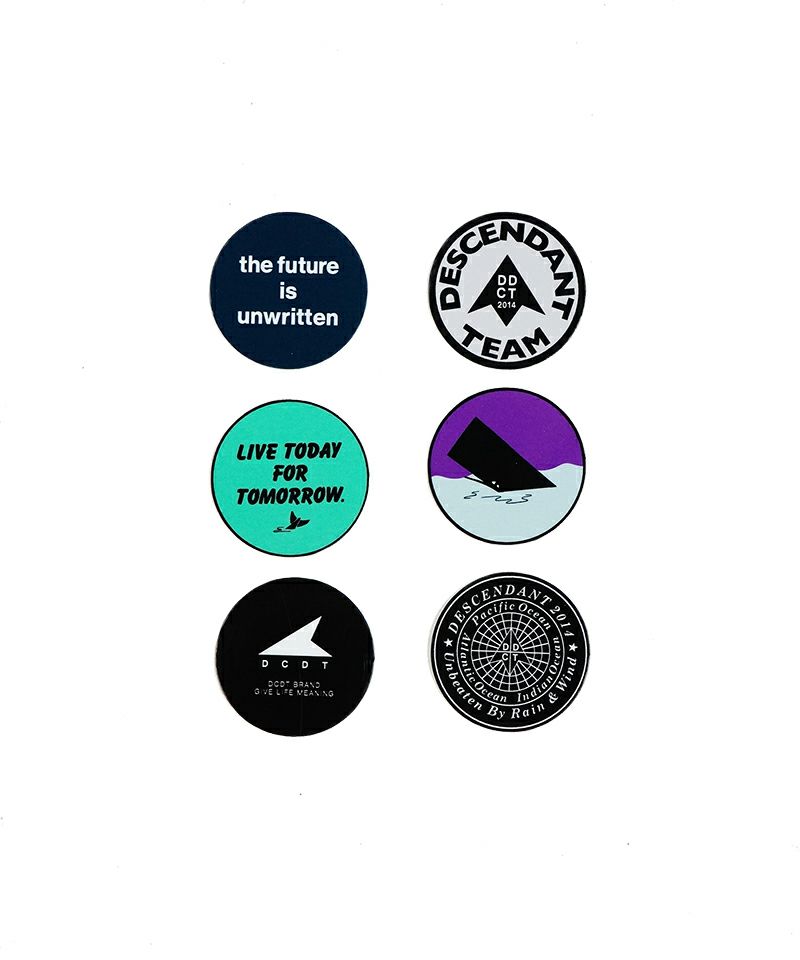 ＜DESCENDANT＞HEADD STICKER SET