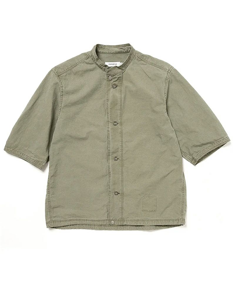 nonnative>TROOPER Q/S SHIRT COTTON TYPEWRITER SULFUR DYE nonnative>TROOPER Q/S SHIRT COTTON TYPEWRITER SULFUR DYE