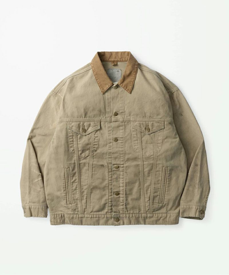 ＜MADNESS＞HARD AGING M503 TRUCKER (TWO-TONE)