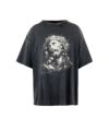 ＜SAINT MICHAEL＞SS TEE / JESUS / BLACK