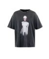 ＜SAINT MICHAEL＞SS TEE / ALIEN / BLACK