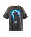 ＜SAINT MICHAEL＞BTM_SS TEE / DARKNIGHT / BLACK