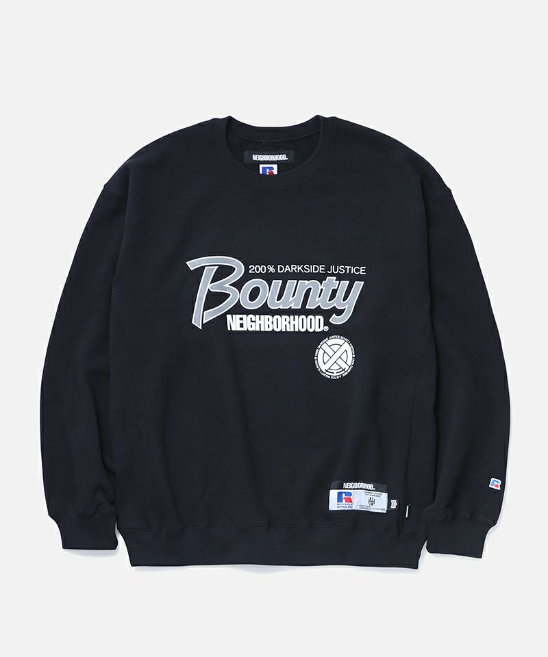 【2024新春福袋】 BOUNTY X NEIGHBORHOOD＞NH HUNTER SWEAT . ATHLETIC RUSSELL X トップス