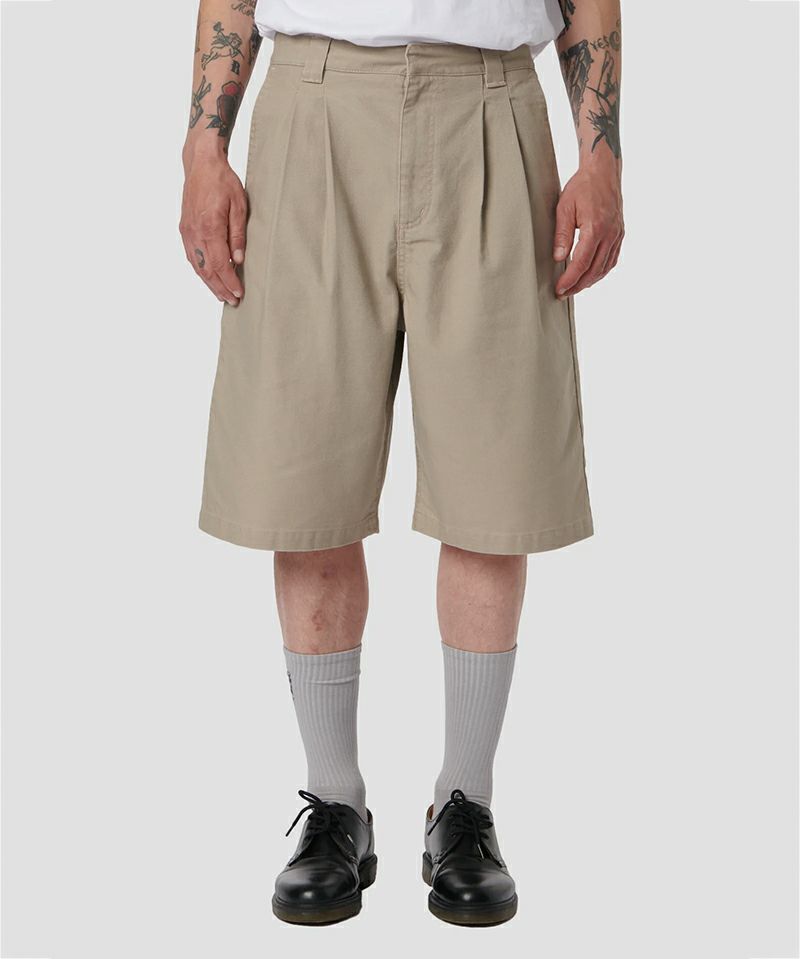 RASSVET＞PLEATED LONG SHORT | MAKES ONLINE STORE
