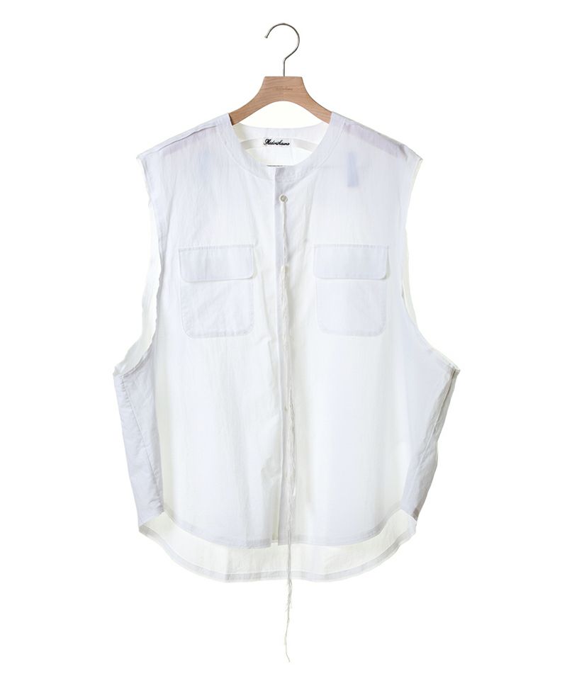 ＜Midorikawa＞SLEEVELESS SHIRT (MID25SS-SH05)
