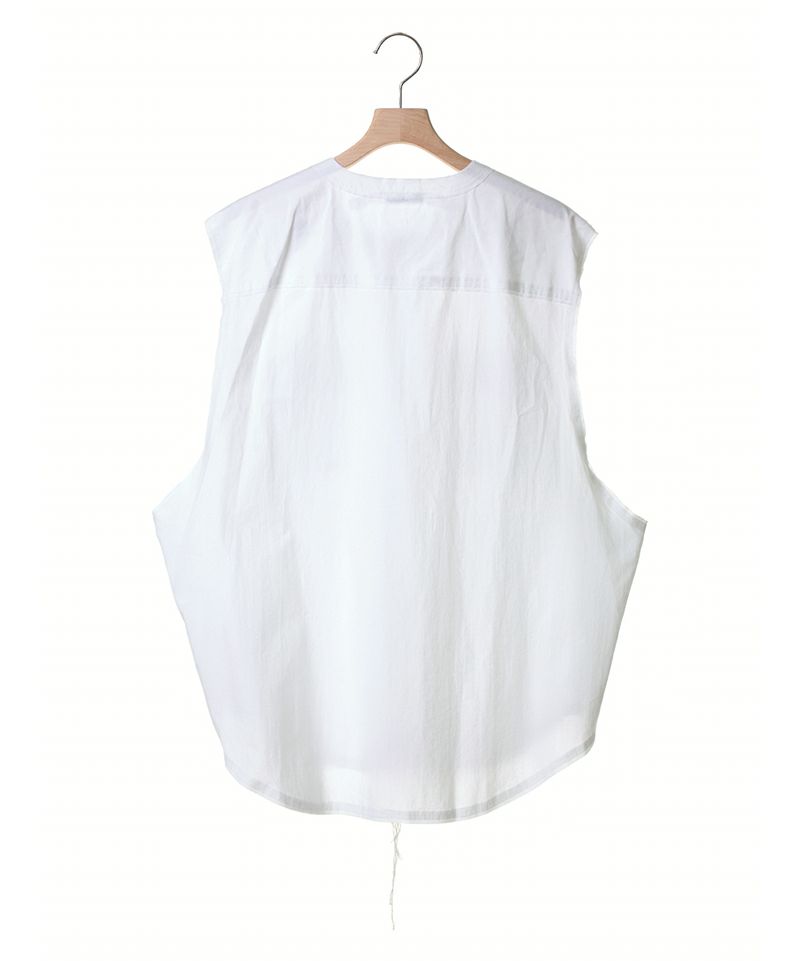 Midorikawa＞SLEEVELESS SHIRT (MID25SS-SH05) | MAKES ONLINE STORE