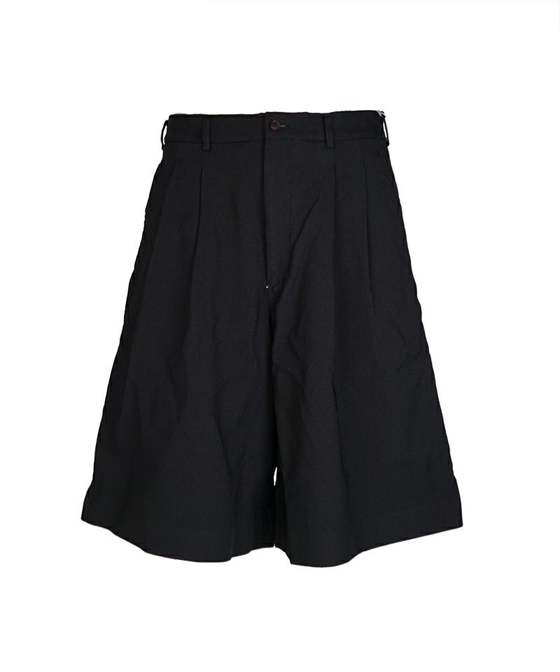 ＜COMME des GARCONS HOMME PLUS＞エステルギャバジン中 製品染加工ショーツ (PO-P019-051)