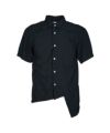＜BLACK COMME des GARCONS＞エステルスパンブロード 製品後加工 シャツ (1O-B023-052)