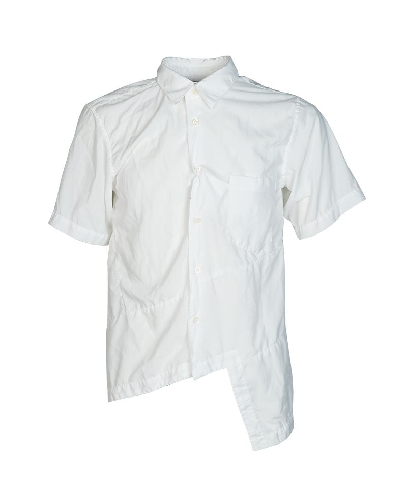 24ss 定番 エステルバイヤス半袖シャツ　ブラックコムデギャルソン 24ss 定番 エステルバイヤス半袖シャツ ブラックコムデギャルソン