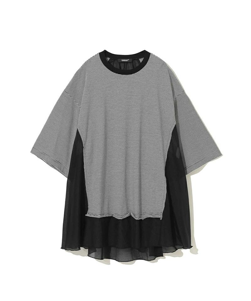 ＜UNDERCOVER＞C/Siローン切替半袖BDBIGCS（UC1E8804)