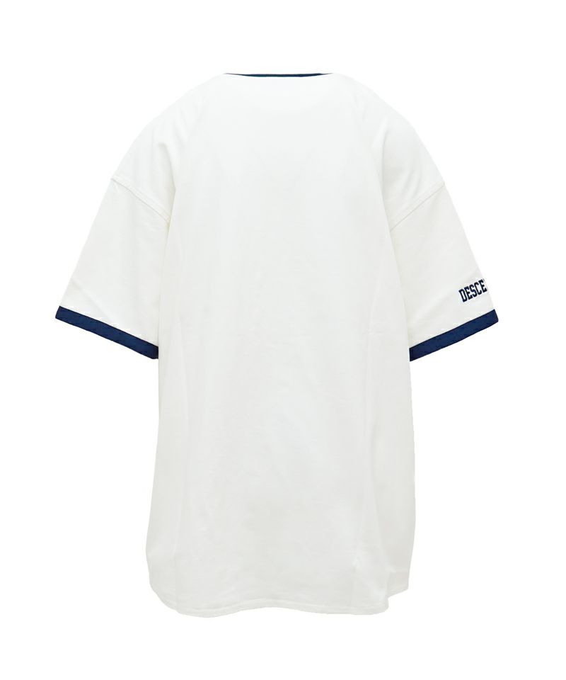 「ひろりん」新品25SS DESCENDANT BLEEK BASEBAL DESCENDANT/BLEEK BASEBALL JERSEY (NAVY)