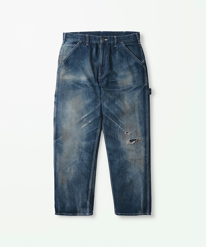 MADNESS＞MUDDY DEINM PAINTER PANTS. M2 RELAXED | MAKES