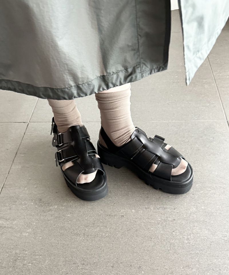 HYKE＞GURKHA SANDALS | MAKES ONLINE STORE