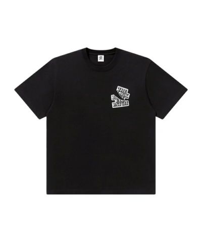最強コラボ】ブラックアイパッチ×ワコマリア ダブルロゴTシャツ