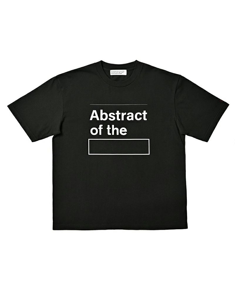 ＜ARTIST PROOF®＞ABSTRACT OF THE __ T-SHIRT BLACK