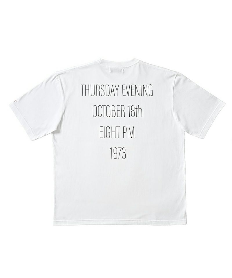 ＜ARTIST PROOF®＞OCTOBER 18th 1973 T-SHIRT WHITE
