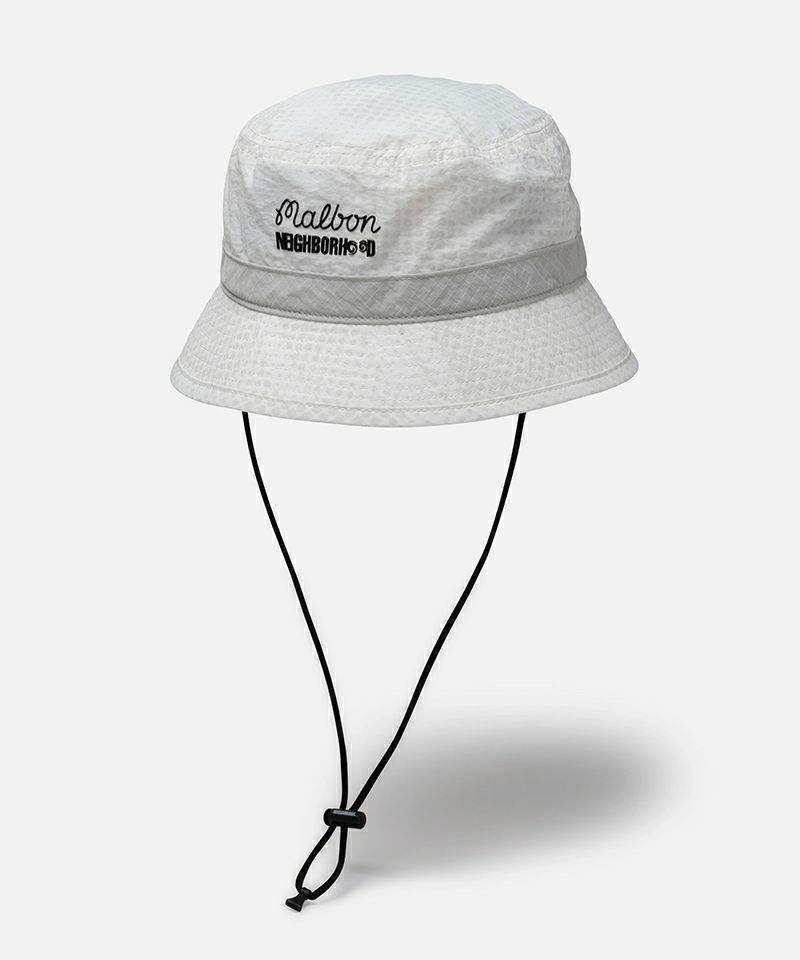 NH X MALBON GOLF . BUCKET HAT