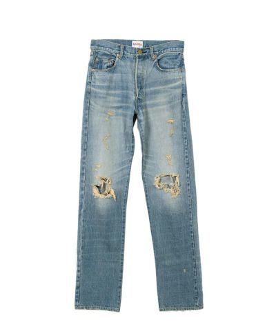 KAMIYA ストレートデニム カミヤ KAMIYA Denim Straight Pants （BLACK） -FASCINATE
