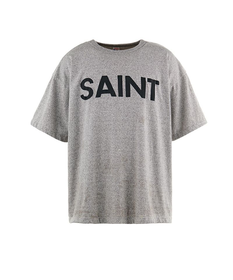 ＜SAINT MICHAEL＞SS TEE / SAINT / GRAY