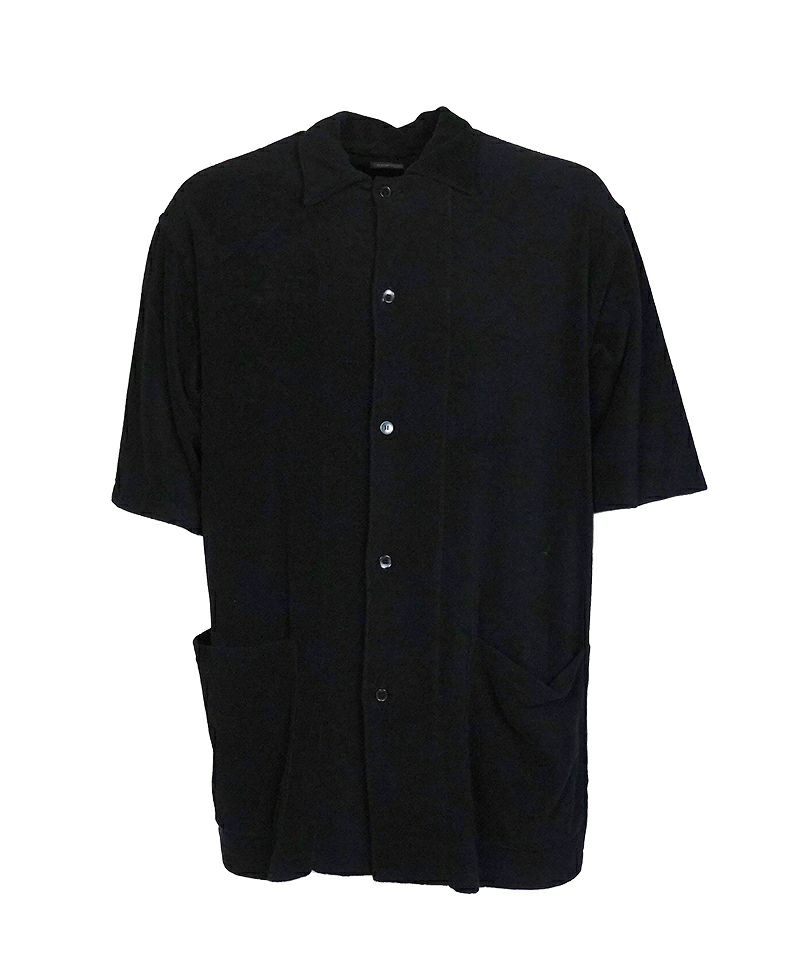 COMOLI＞C/CA パイル 半袖シャツ (B01-05025) | MAKES ONLINE STORE