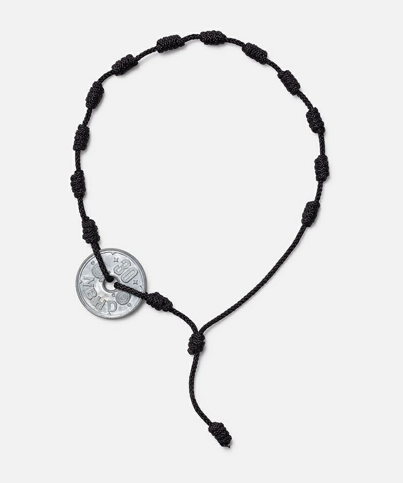 ネイバーフッド コードコインブレスレット NEIGHBORHOOD>CORD COIN BRACELET | MAKES ONLINE STORE