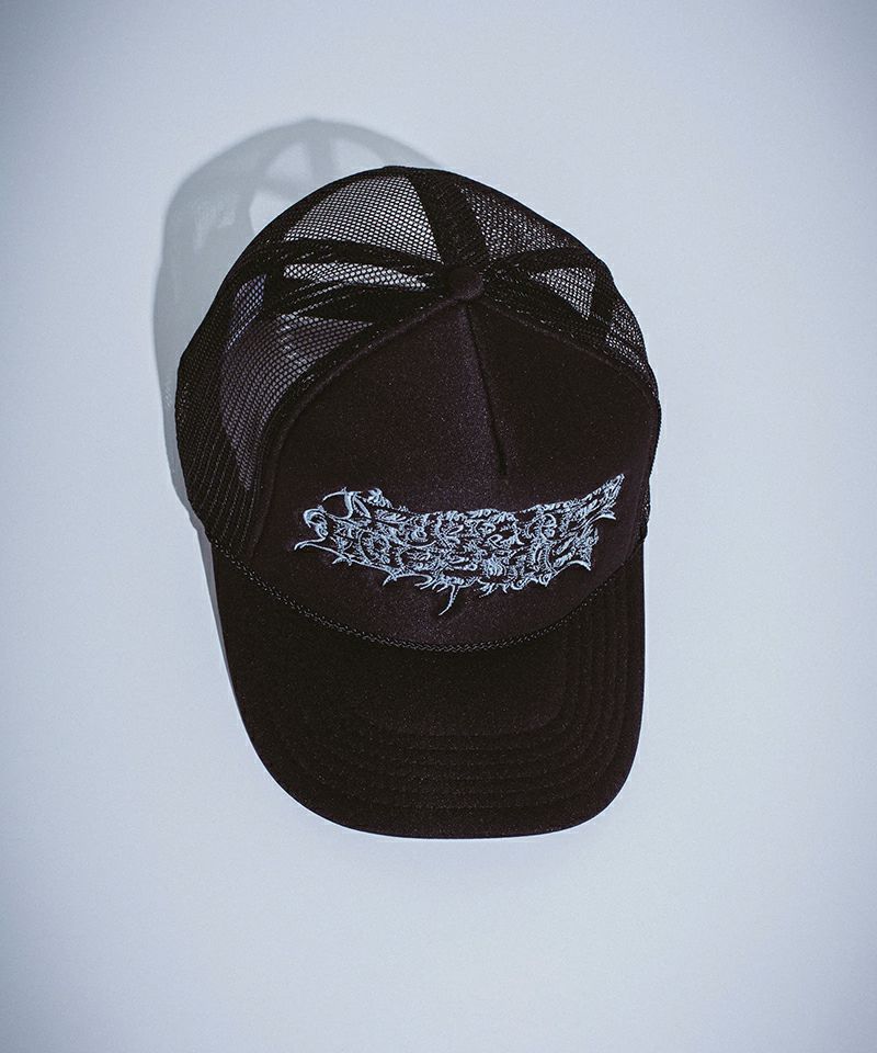 FUCKING AWESOME MECHANICS SIX PANEL MESH HAT / CHARCOAL