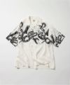＜GOLD＞ “MONOTONE RATTLE SNAKE” OPEN SHIRT