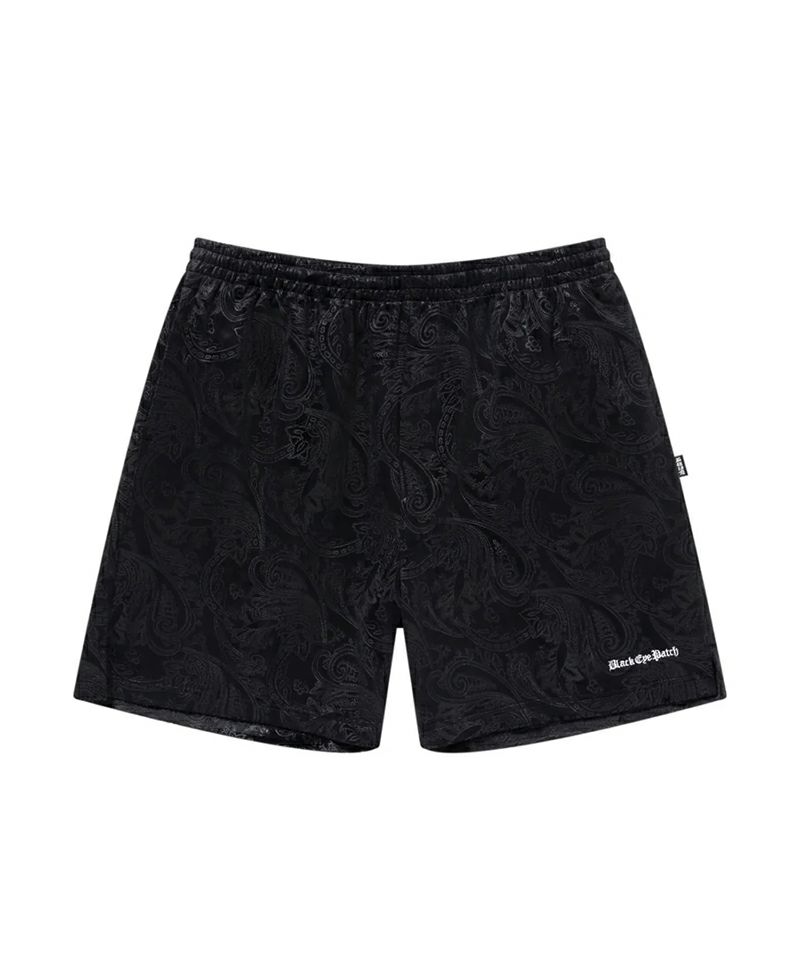 BlackEyePatch VELOUR　SHORTS　SIZE XL OG LABEL TAPED VELOUR SHORTS – BlackEyePatch