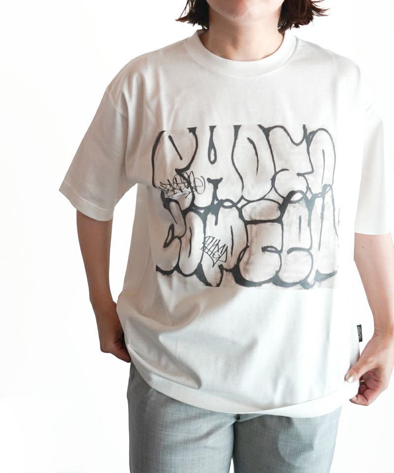  ＜PHOTOCOPIEU＞GRAFFITI PRINT T-SHIRT