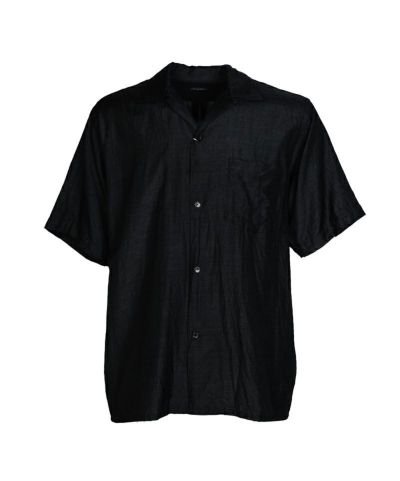 comoli 25SS ウールシルク 半袖オープンカラーシャツ 2 COMOLI ウールシルク 半袖オープンカラーシャツ | Less Higashikawa
