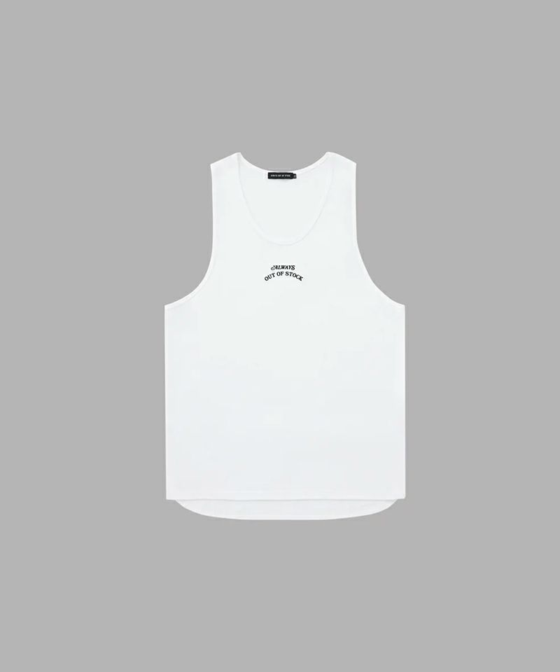 ＜ALWAYS OUT OF STOCK＞BASIC LOGO LAYERED TANK TOP