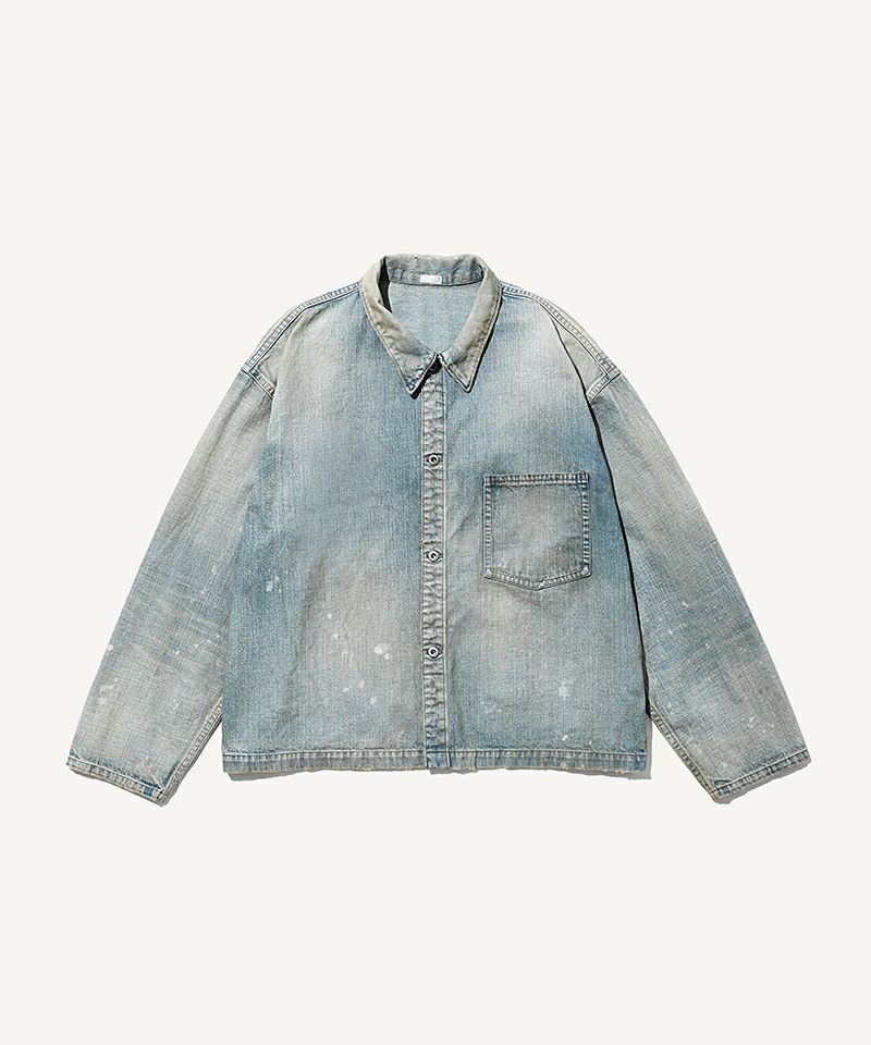A.PRESSE＞Vintage Us Navy Denim Jacket | MAKES ONLINE STORE