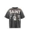 ＜SAINT MICHAEL＞SS TEE / SAINT MARIA / BLACK