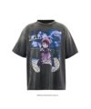 ＜SAINT MICHAEL＞GS_SS TEE / LAIN / BLACK