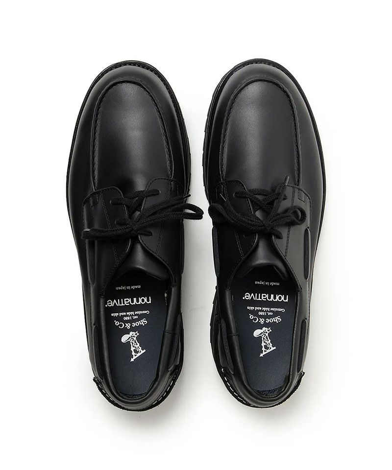 nonnative＞MARINER MOC SHOES COW LEATHER WITH GORE-TEX
