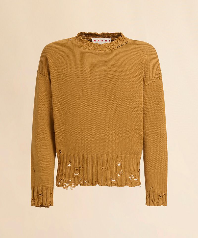 ＜MARNI＞CREW NECK L/S SWEATER