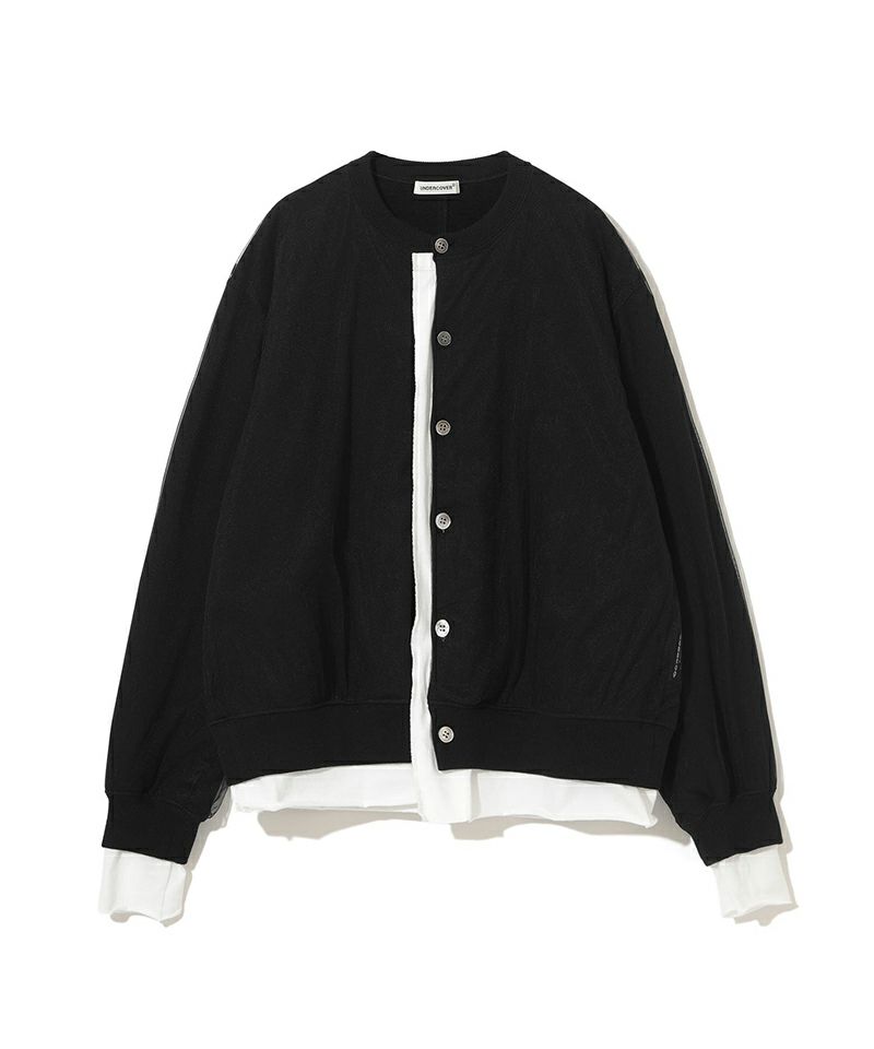 ＜UNDERCOVER＞コットン裏毛カーディガン(UP2E1810)