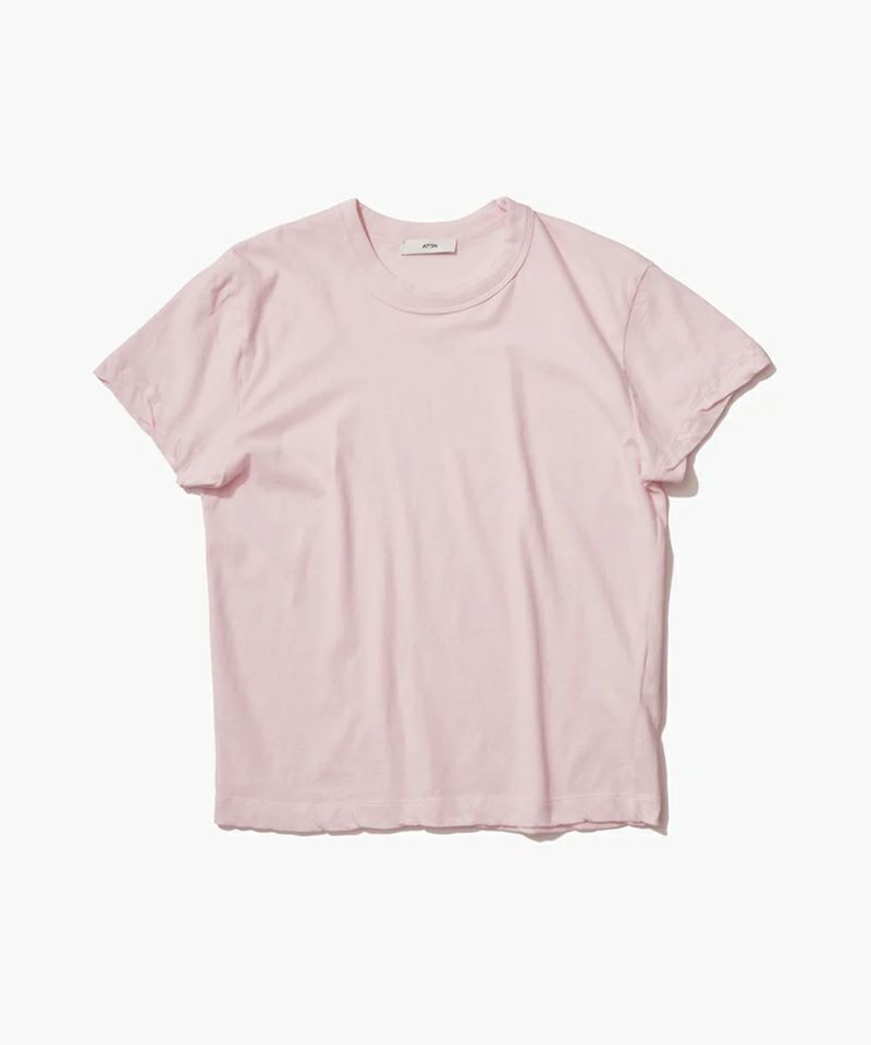 トップス ATON FRESCA SINGLE JERSEY COMPACT TSHIRT FRESCA SINGLE JERSEY | SATNDARD T-SHIRT – ATON | エイトン