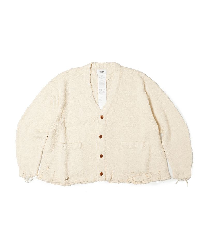 ＜doublet＞BACKBONE KNIT CARDIGAN