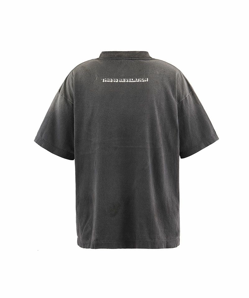 SAINT MICHAEL＞SS TEE/SAINT/BLACK | MAKES ONLINE STORE