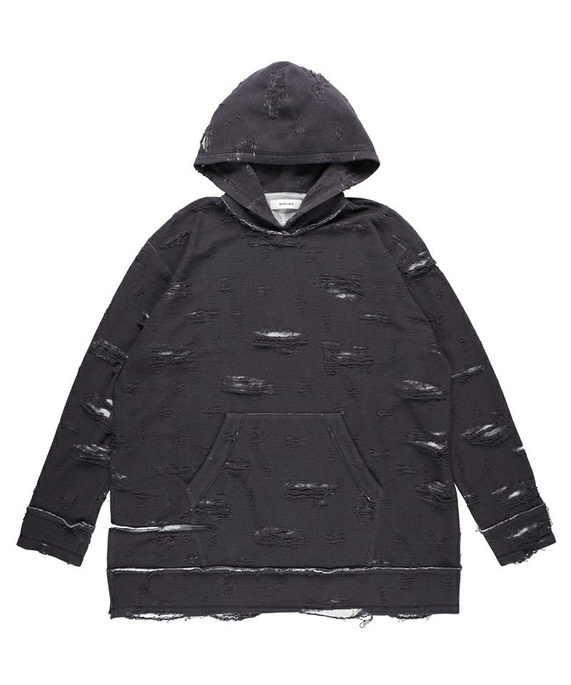 ＜sulvam＞オーバーフードスウェット