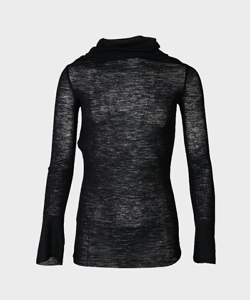  ＜Ann Demeulemeester＞TIZZIANA DROP SHOULDER L/S KNITTED TOP