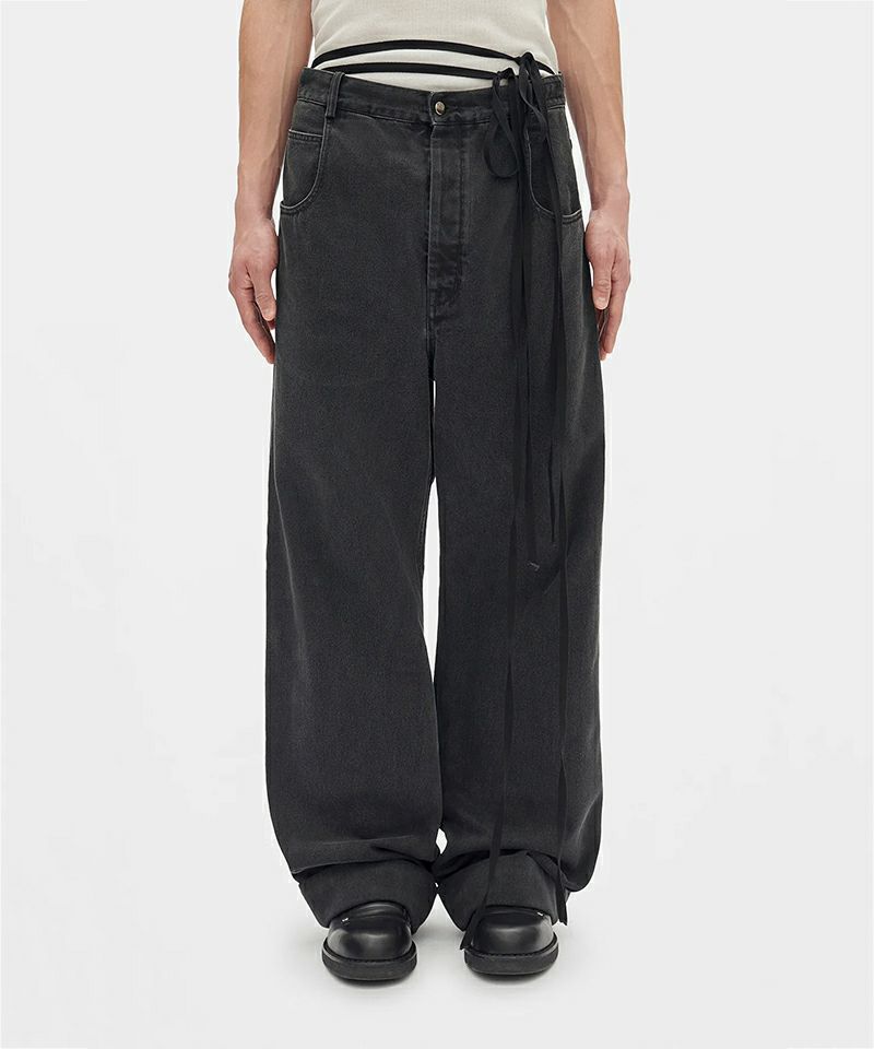 ＜Ann Demeulemeester＞MICHAËL 5-POCKETS HIGH COMFORT TROUSERS