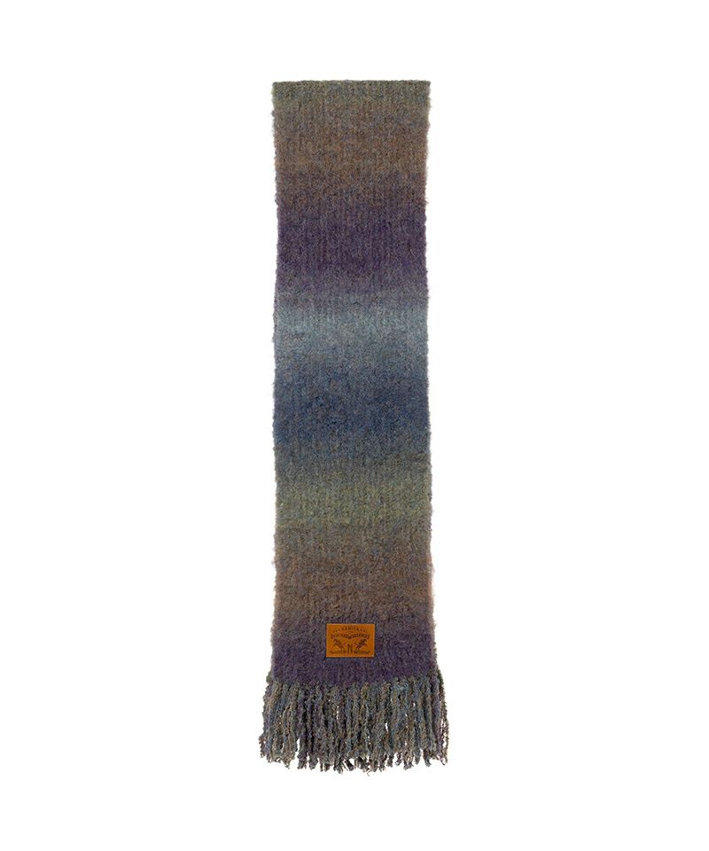 ＜KAMIYA＞Gradient Knit Scarf