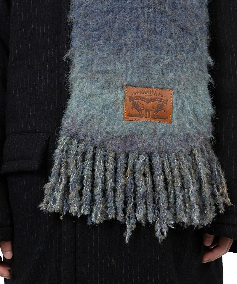 KAMIYA＞Gradient Knit Scarf | MAKES ONLINE STORE