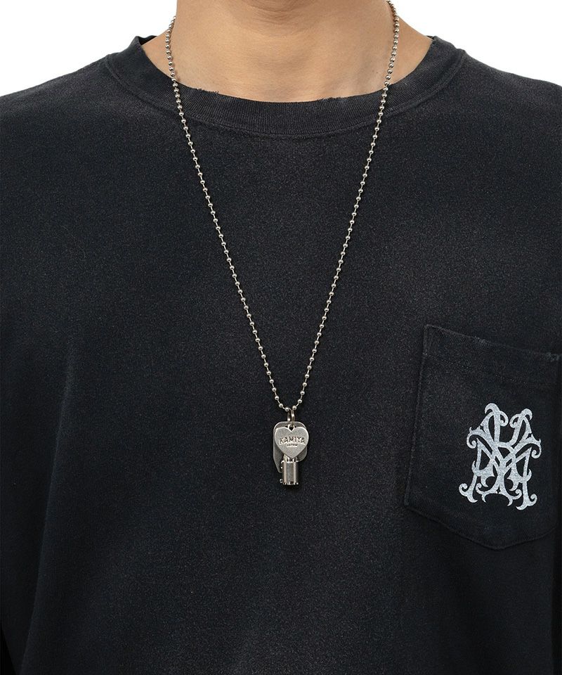 ＜KAMIYA＞Key Charm Necklace