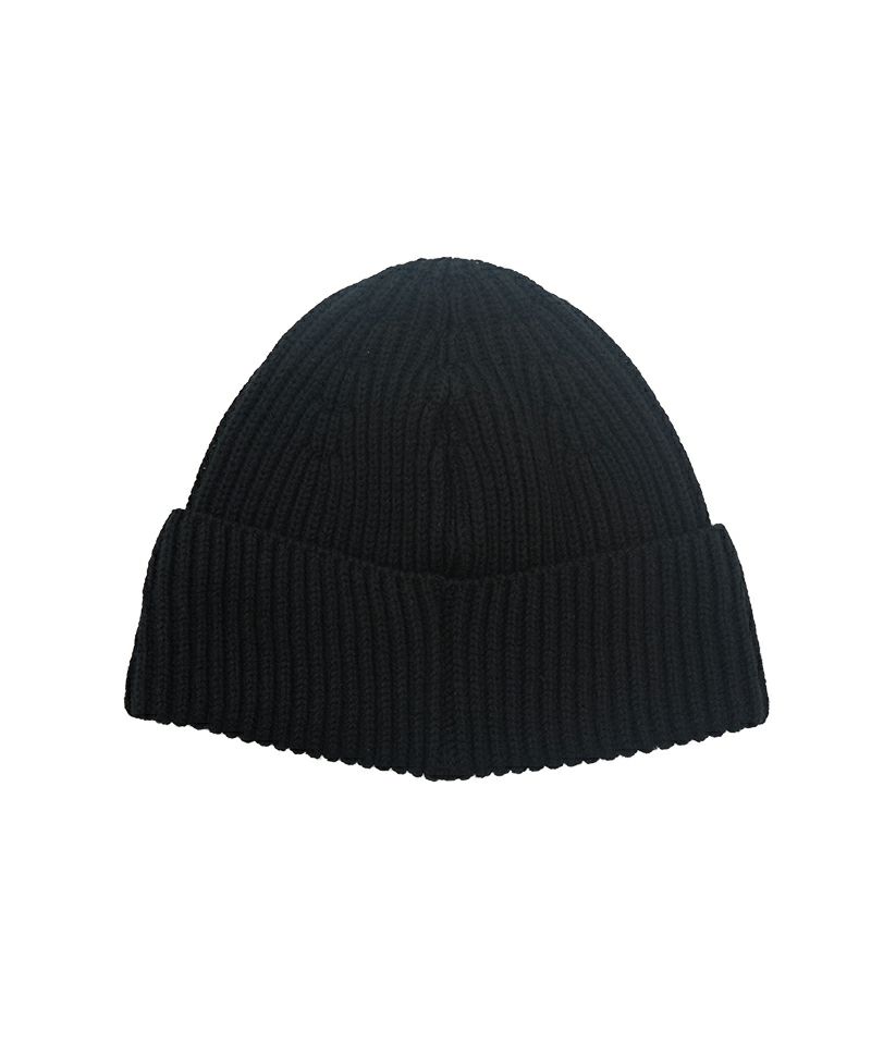 新品タグ付き　KAMIYA カミヤ　KMY BEANIE ブラック KAMIYA / 