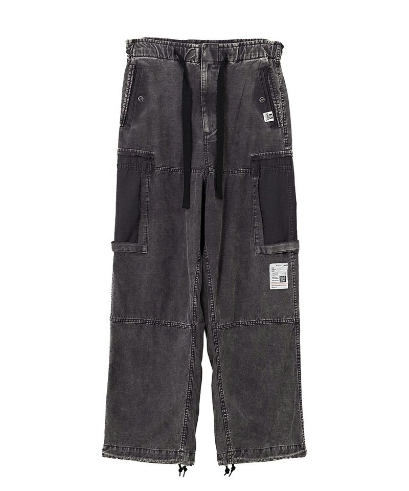 ＜MAISON MIHARAYASUHIRO＞COTTON SATIN CARGO TROUSERS